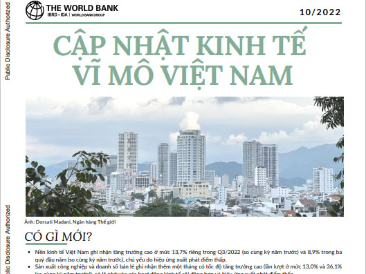 Báo cáo cập nhật kinh tế vĩ mô Việt Nam tháng 10/2022